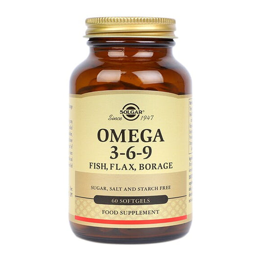 Solgar Omega 3-6-9, 60 Μαλακές Κάψουλες