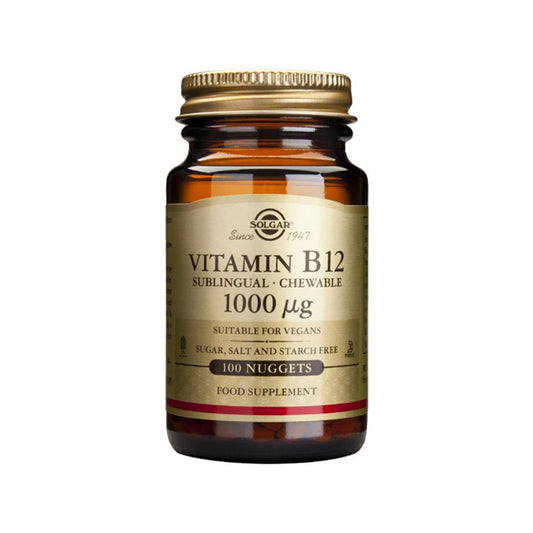 Solgar Vitamin B12 (Methylcobalamin) 1000mcg, 100 Nuggets