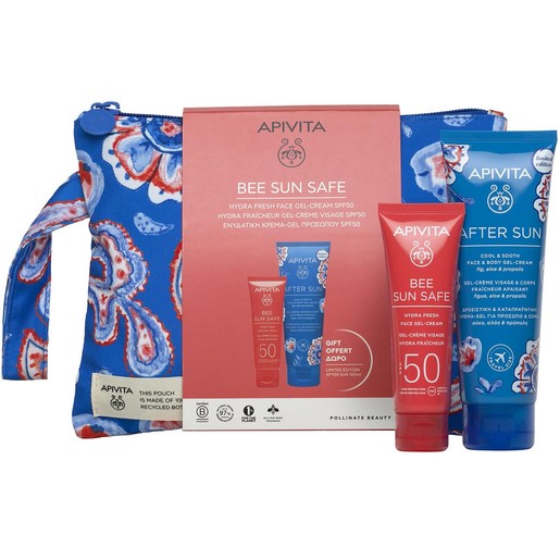 Apivita Promo Bee Sun Safe Hydra Fresh Face Gel-Cream SPF50