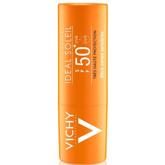 Vichy Ideal Soleil Stick Zones Sensibles Spf50+, 9gr