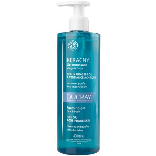 Ducray Keracnyl Foaming Gel 400ml