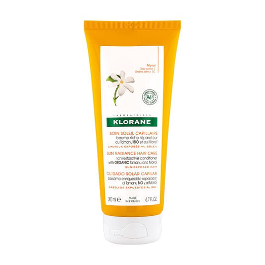 Klorane Monoi Sun Radiance Hair Care Conditioner with Monoi & Tamanu 200ml