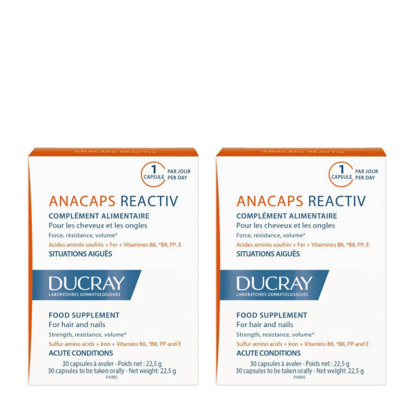 Ducray Anacaps Reactiv - 2x30 κάψουλες