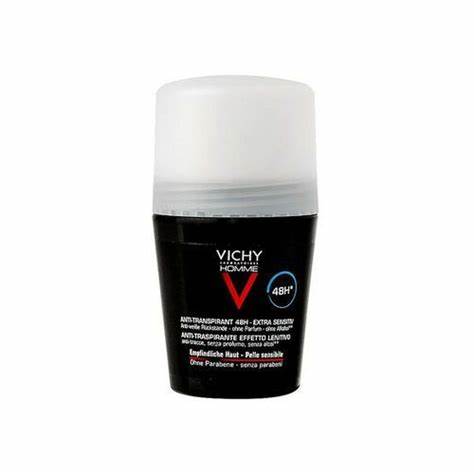 Vichy Homme 48 Hour Anti-Irritation Roll-On Anti-Perspirant Deodorant 50ml