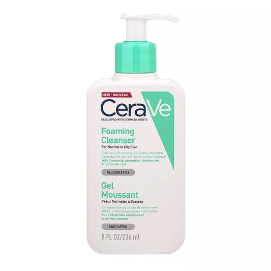 CeraVe Foaming Cleanser για Κανονικό προς Λιπαρό Δέρμα 236ml