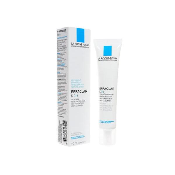 La Roche-Posay Effaclar K(+) Anti-Blackhead Moisturiser, 40ml