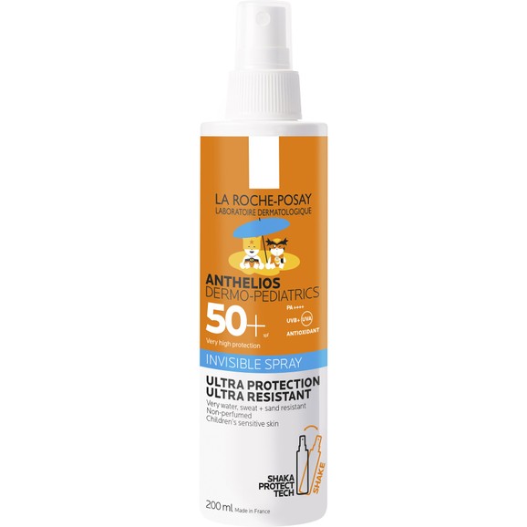 La Roche-Posay Anthelios Dermo-Pediatrics Invisible Spf50+ Shaka Protect Technology Spray 200ml