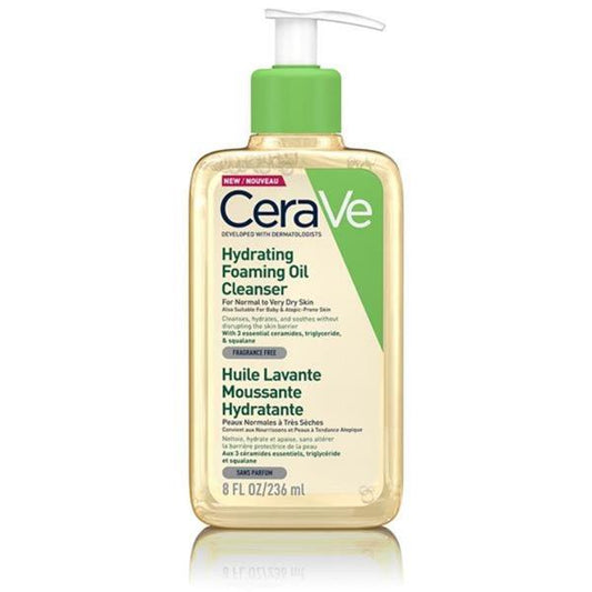 CeraVe Hydrating Foaming Oil Cleanser, 236ml