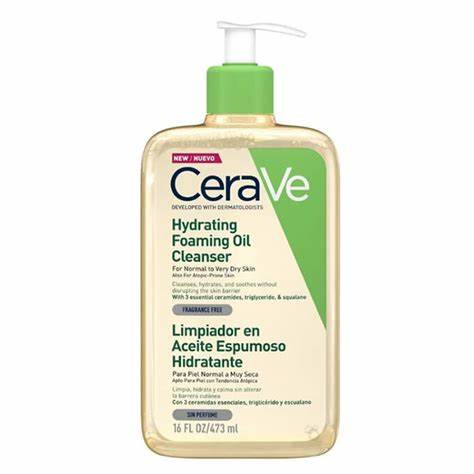 CeraVe Hydrating Foaming Oil Cleanser 473ml