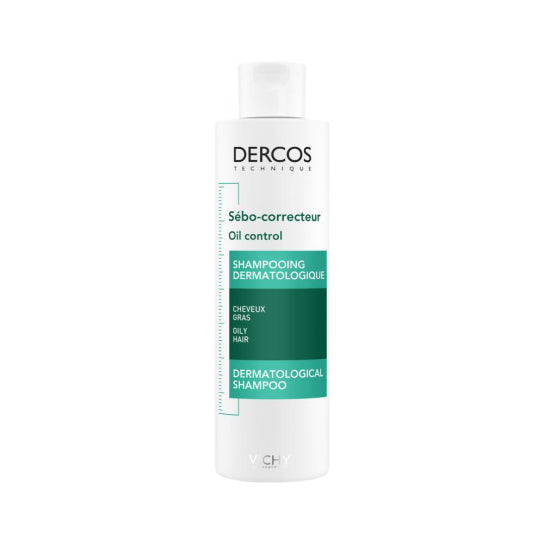 Vichy Dercos Oil Correct Shampoo - Σαμπουάν για Λιπαρά Μαλλιά, 200ml