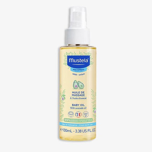 Mustela Baby Massage Oil - 100ml