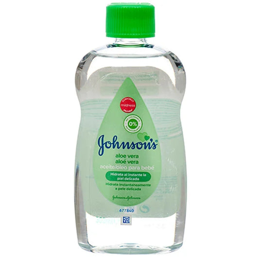 Johnsons & Johnsons Baby Oil Aloe Vera 300ml