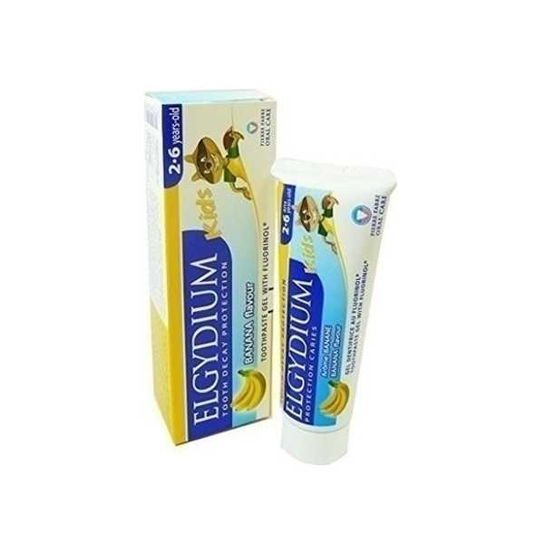 Elgydium Kids Banana Toothpaste (2-6 Years, 50ml)