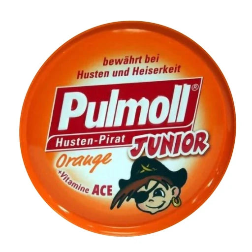 Pulmoll Junior Καραμέλες με Πορτοκάλι & Βιταμίνη C (45g)