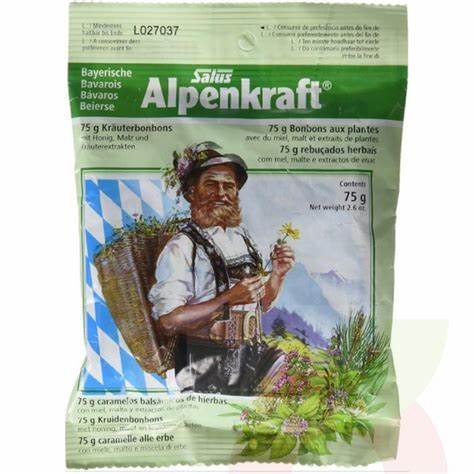 Power Health Alpenkraft - Καραμέλες για Ανακούφιση Λαιμού και Βήχα