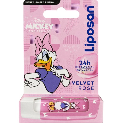 Liposan Velvet Rose Disney Limited Edition Mickey & Friends Lip Balm 4.8g