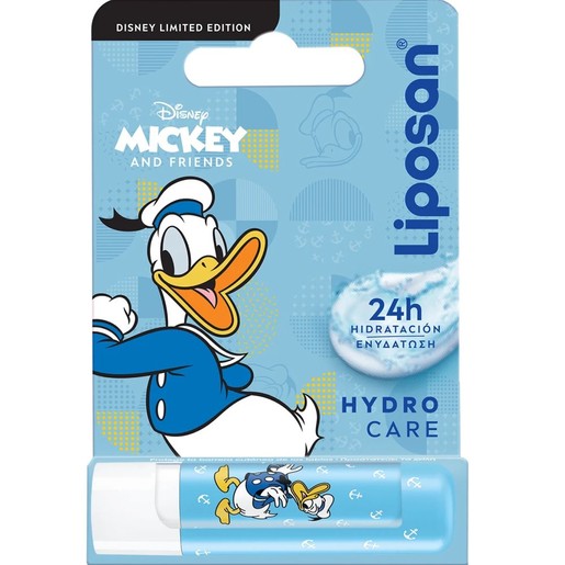 Liposan Hydro Care Spf15 Disney Limited Edition Donald & Friends Lip Balm 4.8g