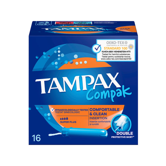 Tampax Compak Super Plus (16 τεμάχια)