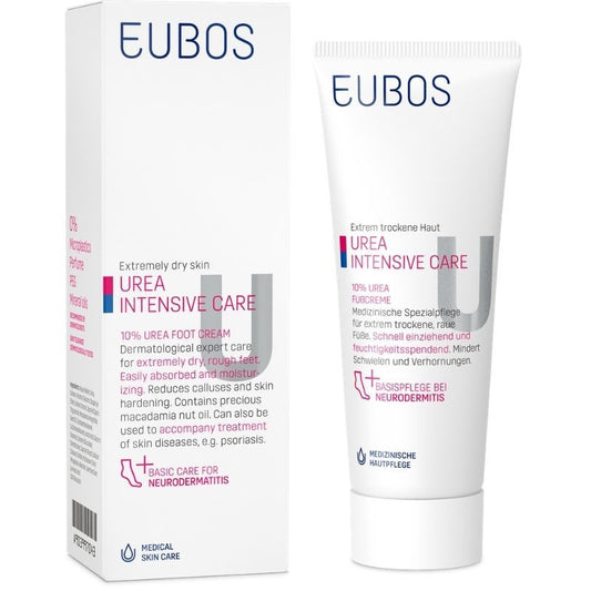 Eubos Urea 10% Ενυδατική Κρέμα Ανάπλασης Ποδιών 100ml