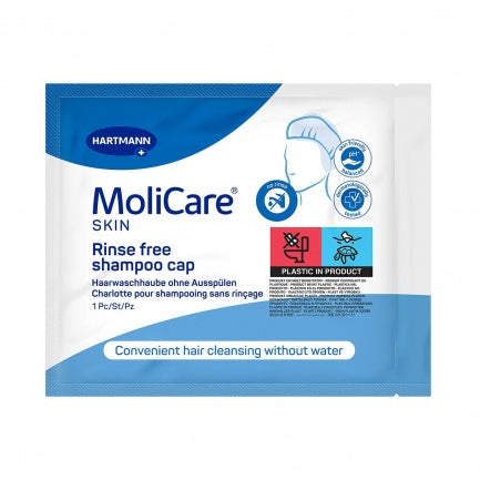 MoliCare Skin Rinse Free Shampoo Cap