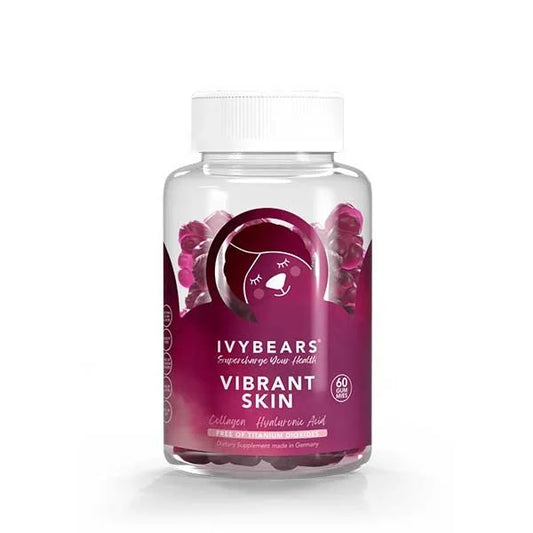 IvyBears Vibrant Skin 60 Ζελεδάκια-Αρκουδάκια