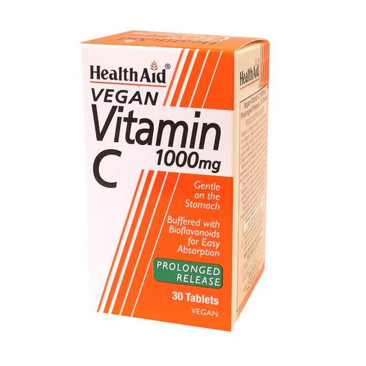 HealthAid Vitamin C 1000mg Prolonged Release 30 Κάψουλες