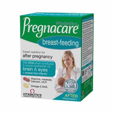 Pregnacare Breast-Feeding - Συμπλήρωμα Διατροφής για Θηλάζουσες Μητέρες 56 ταμπλέτες + 28 κάψουλες (συνολικά 84 ταμπλέτες/κάψουλες)