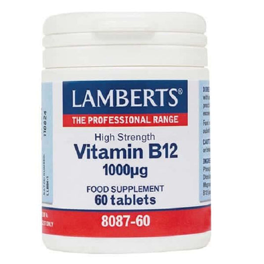 Lamberts Vitamin B12 1000μg - 60 Ταμπλέτες