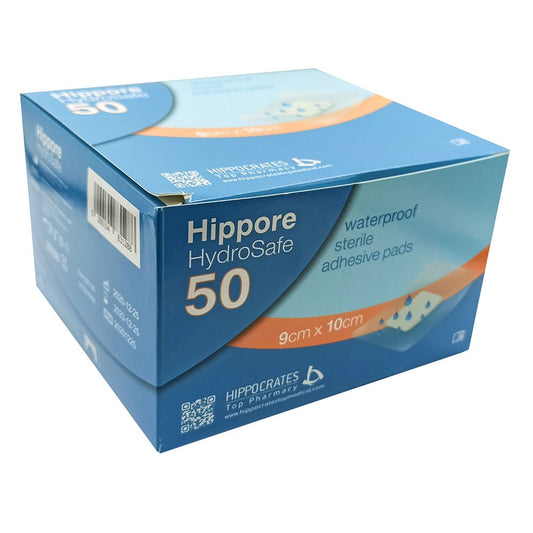 Hippore Hydrosafe Αδιάβροχο Αυτοκόλλητο Επίθεμα 9cm x 10cm