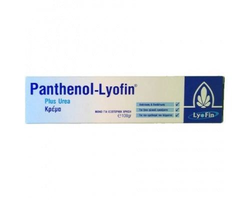 Panthenol-Lyofin Plus Urea Cream - 100gr