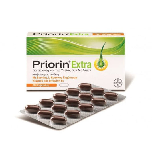 Priorin Extra - 60 Κάψουλες