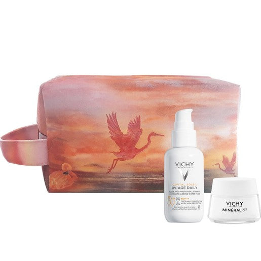 Vichy Promo Capital Soleil UV-Age Daily SPF50+  40ml & Mineral 89 Booster Cream 15ml