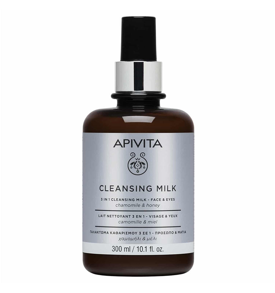 Apivita 3 in 1 Cleansing Milk 300ml