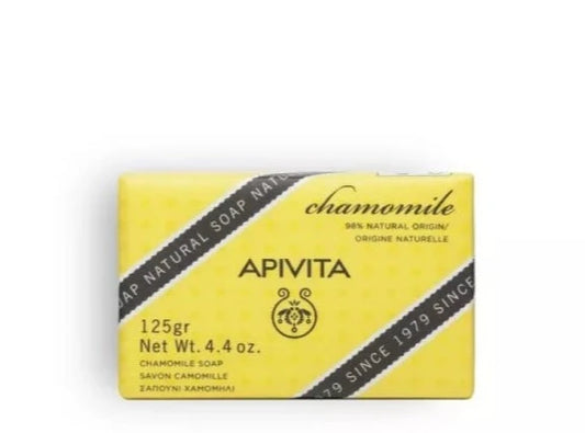 Apivita Natural Soap with Chamomile - 125g