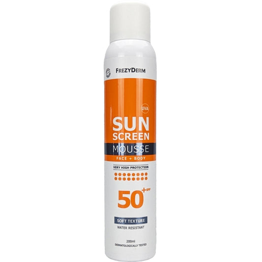 Frezyderm Sun Screen Mousse SPF50+ 200ml