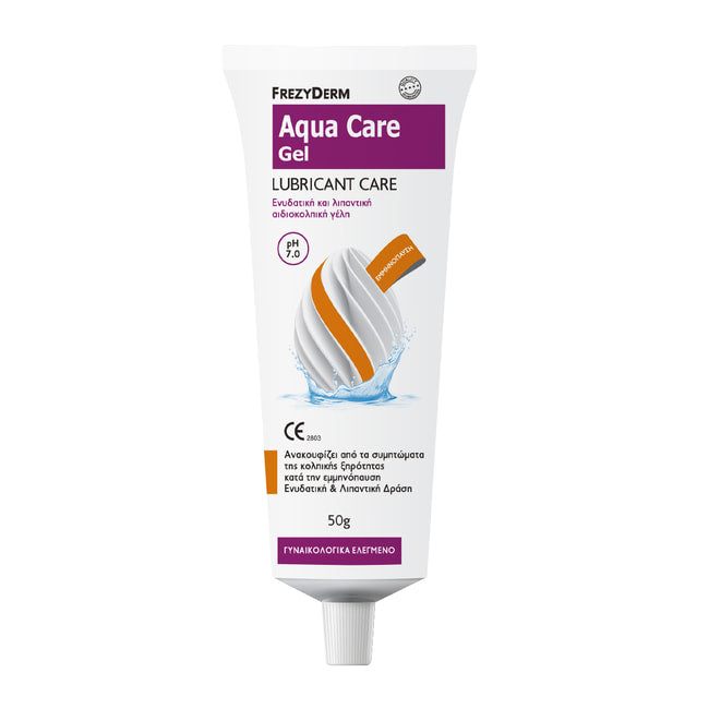 FREZYDERM Aqua Care Gel pH 7.0 – Ενυδατική & Λιπαντική Αιδιοκολπική Γέλη 50gr