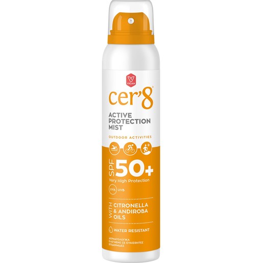 Cer'8 Active Protection Spf50+ Mist Spray 125ml