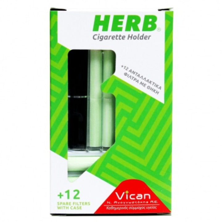 Vican Herb Cigarette Holder με 12 Ανταλλακτικά Φίλτρα