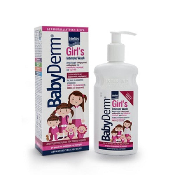 Intermed Babyderm Girl’s Intimate Wash 300ml