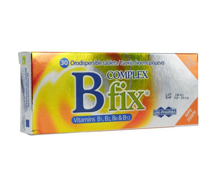 B Complex Fix 30 Δισκία