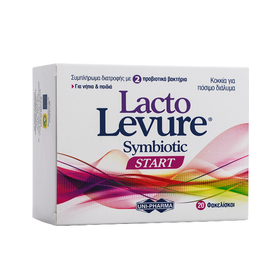 Lacto Levure Symbiotic Start 20 φακελίσκοι - Προβιοτικά για Νήπια και Παιδιά