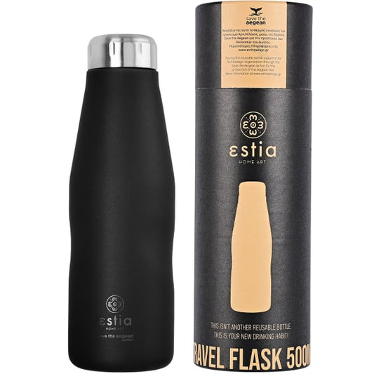 Estia Θερμός Midnight Black 500ml