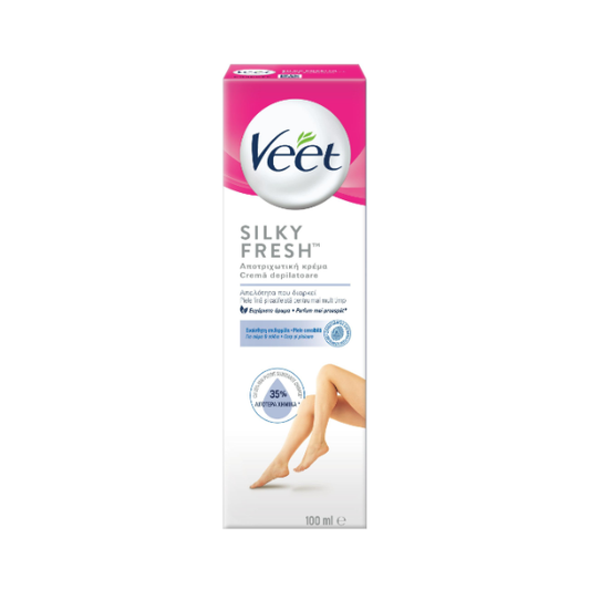 Veet Silky Fresh Αποτριχωτική Κρέμα για Ευαίσθητες Επιδερμίδες 100ml