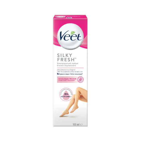 Veet Silky Fresh Αποτριχωτική Κρέμα για Κανονικές Επιδερμίδες 100ml