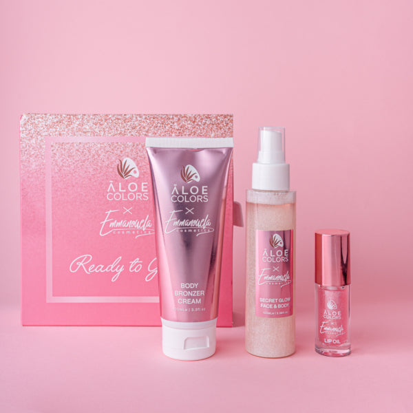 Aloe+ Colors X Emmanouela Cosmetics Ready to Glow Set