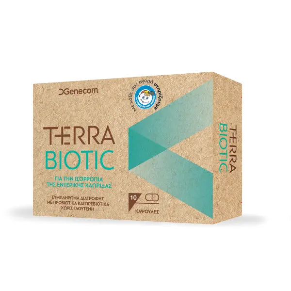 Genecom Terra Biotic 10 Κάψουλες - Συμπλήρωμα Διατροφής