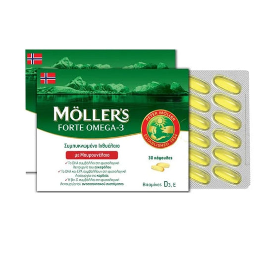 Möller's Forte Omega-3 30 Κάψουλες