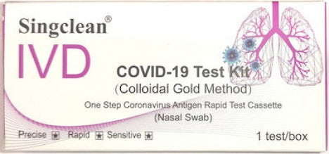 Singclean IVD Covid-19 Test Kit