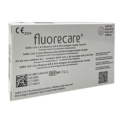 Fluorecare SARS-CoV-2 & Influenza A/B & RSV Antigen Combo Test Kit