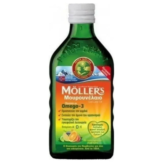 Möller's Cod Liver Oil Tutti Frutti 250ml